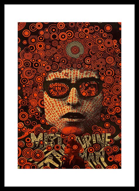 Bob Dylan Mr Tambourine Man Framed Print