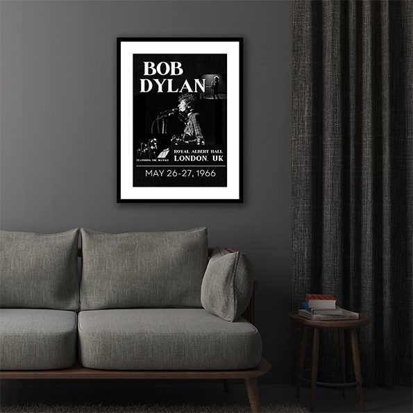 Bob Dylan Royal Albert Hall Framed Print