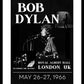 Bob Dylan Royal Albert Hall Framed Print