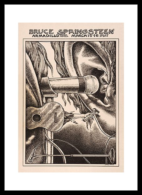 Bruce Springsteen Framed Print
