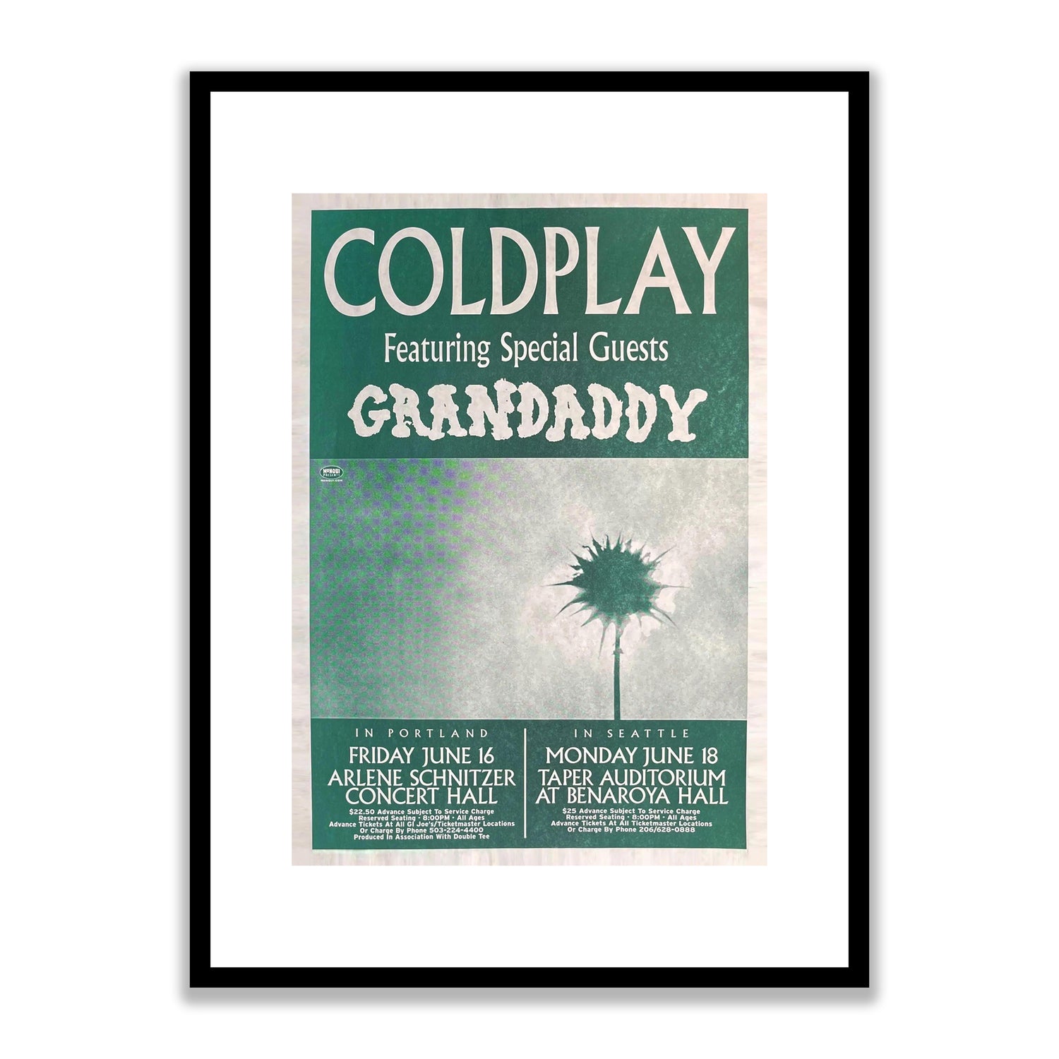 Coldplay Framed Print CP0002