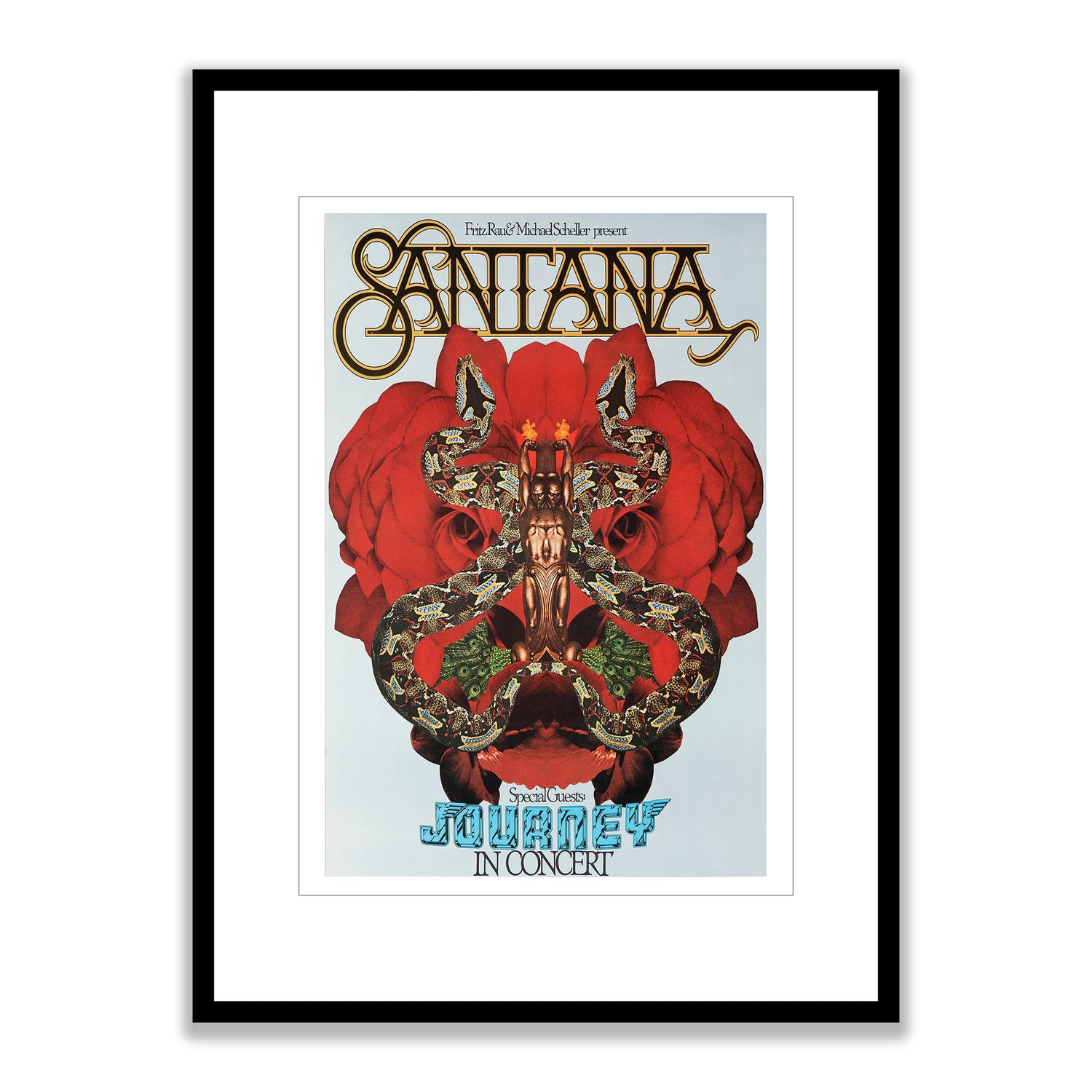 Santana Framed Print