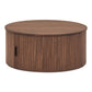 Palliser Round Coffee Table (Walnut)