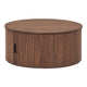 Palliser Round Coffee Table (Walnut)