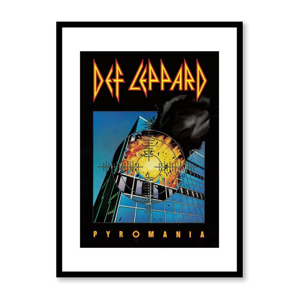 Def Leppard Framed Print - DL0001