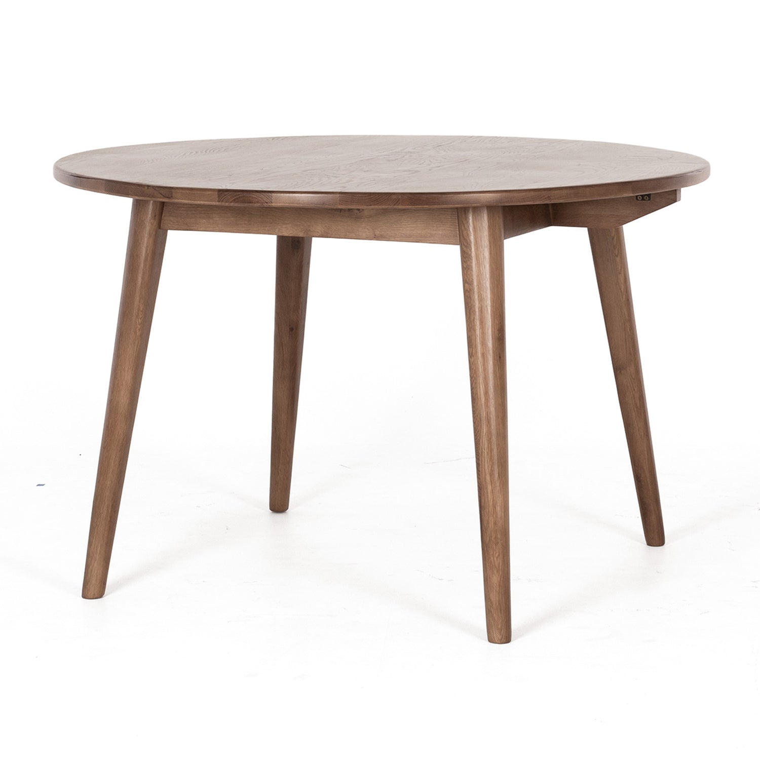 Reeves Dining Table 120 Rd (Deep Oak) - FLOOR MODEL