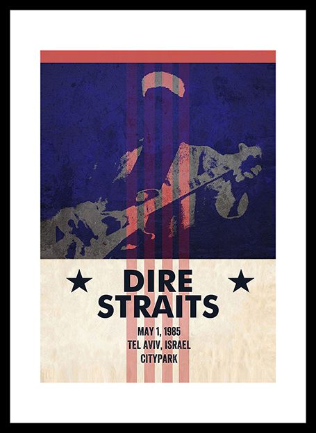 Dire Straits Framed Print