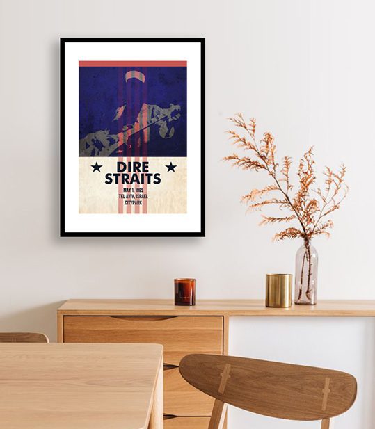 Dire Straits Framed Print