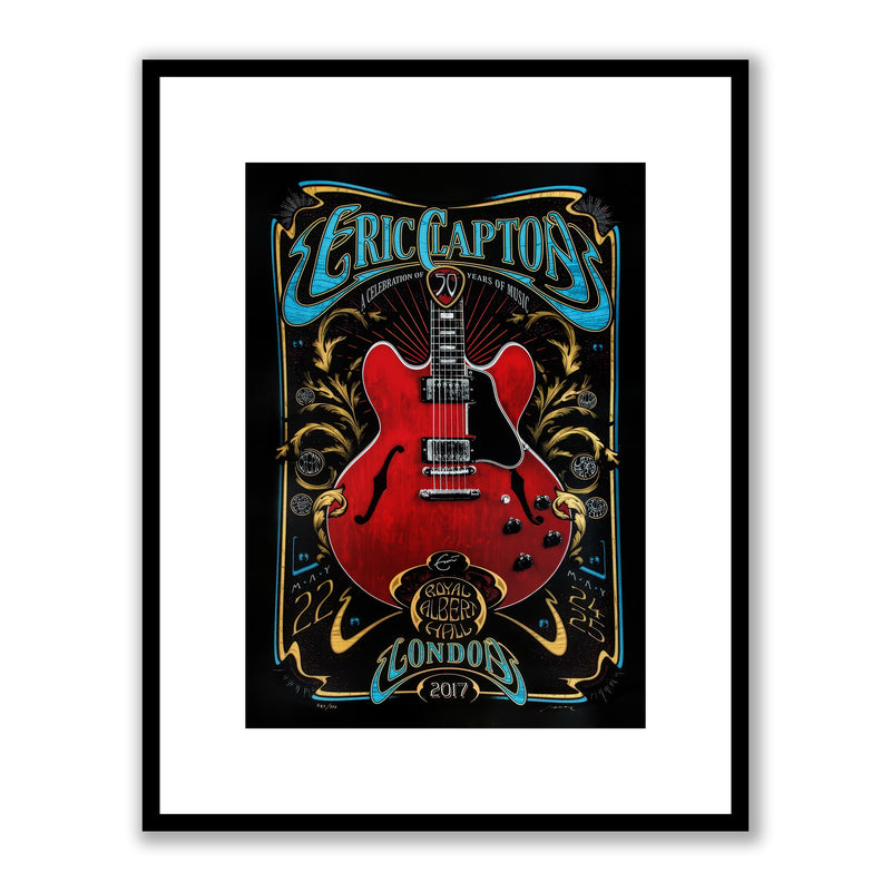 Eric Clapton Framed Print EC001