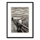 The Scream by Edvard Munch 1895 Framed Print