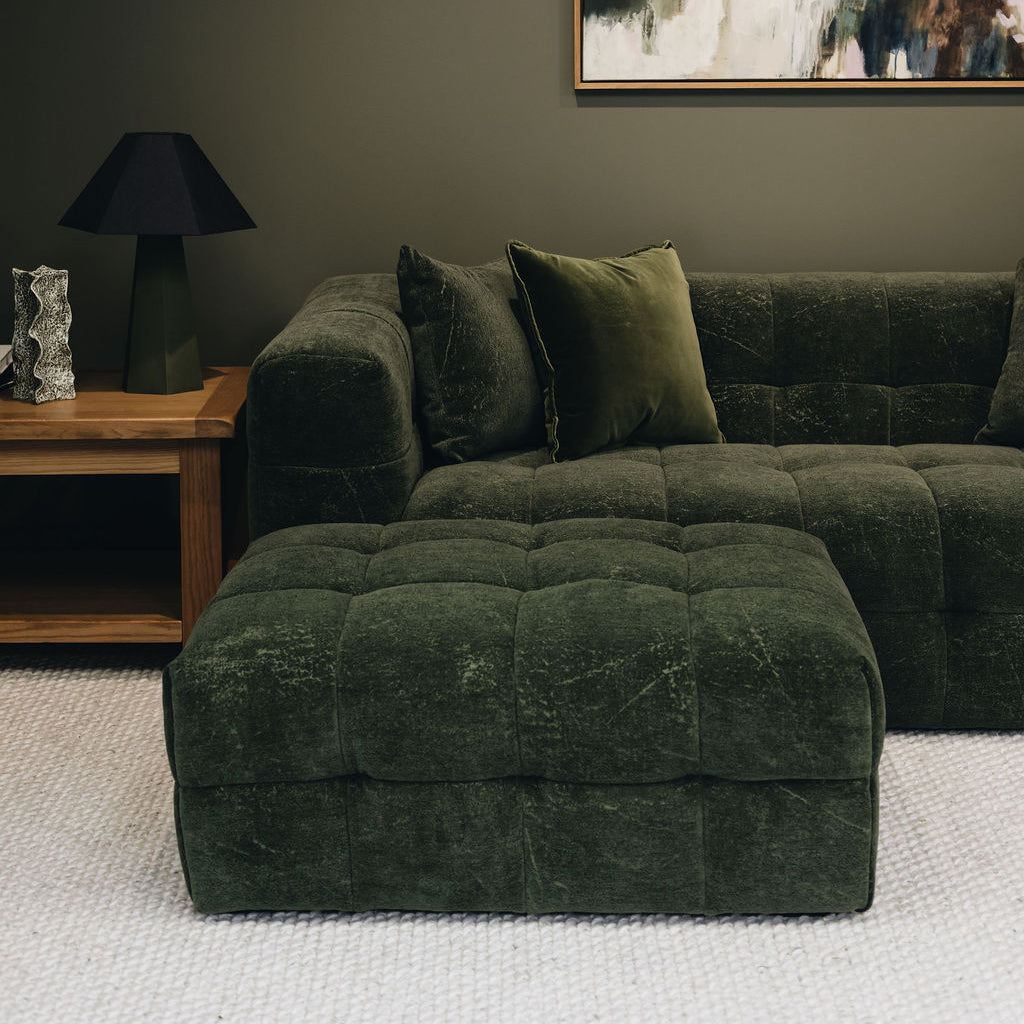 Michelin Ottoman Dark Green