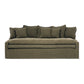 CLOUD 3 Seat Slipcover Sofa/Daybed - Khaki