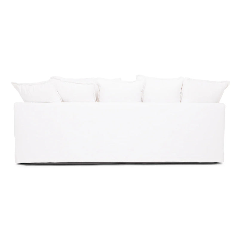 CLOUD 3 Seat Slipcover Sofa/Daybed - White