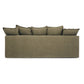 CLOUD 3 Seat Slipcover Sofa/Daybed - Khaki