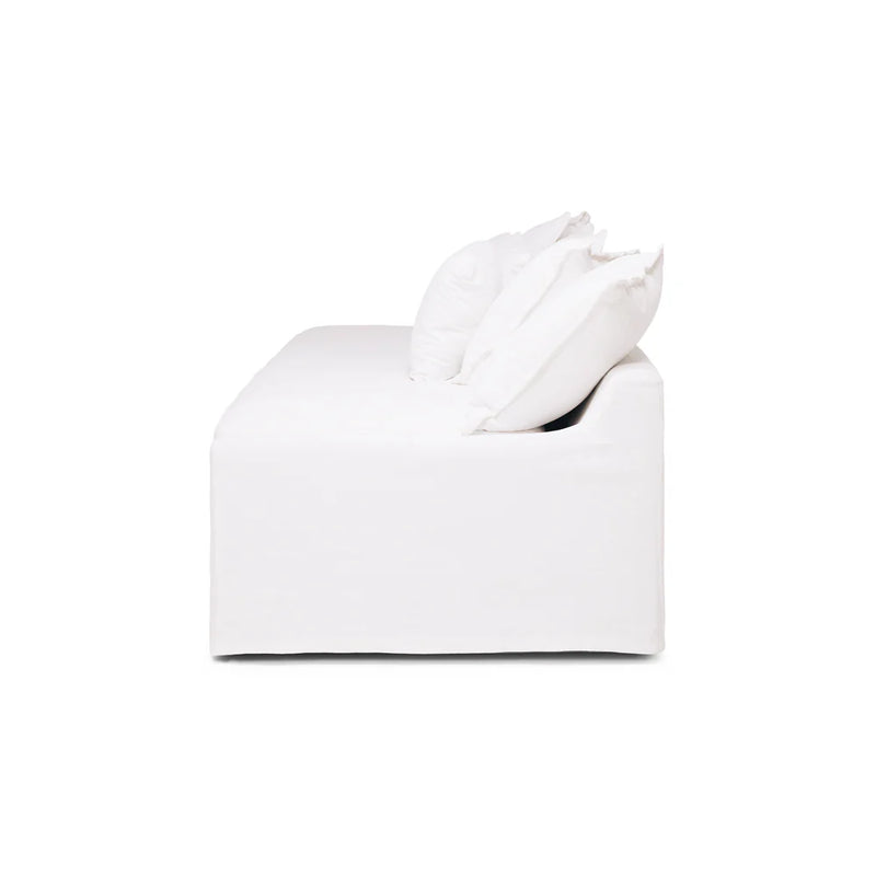 CLOUD 3 Seat Slipcover Sofa/Daybed - White