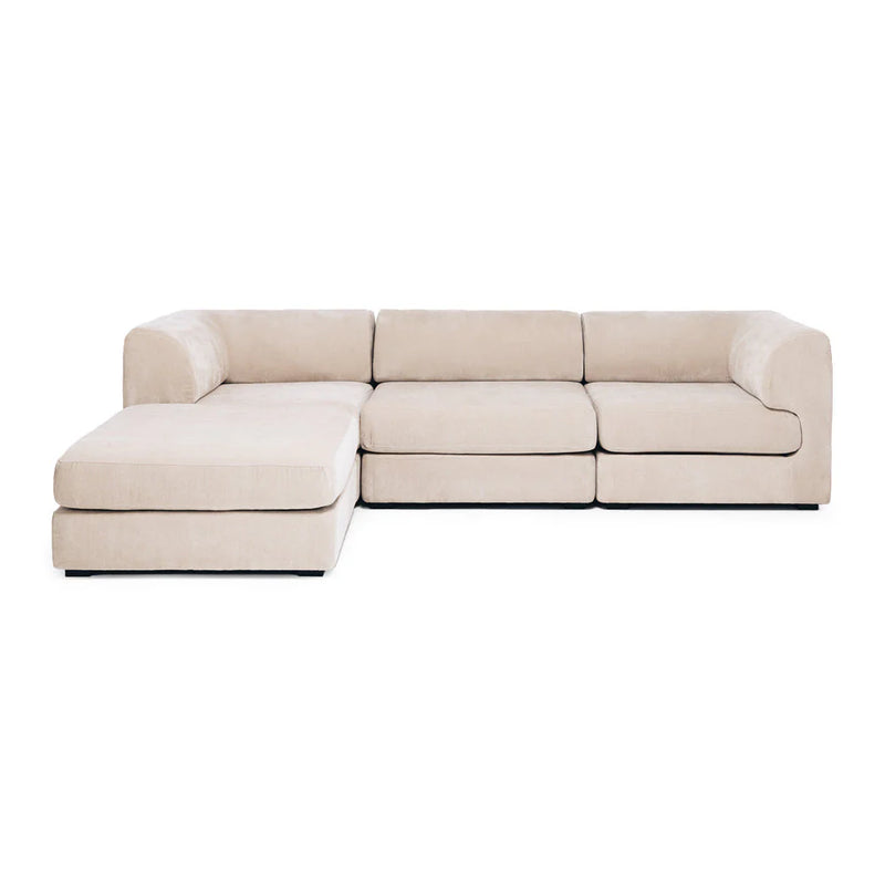 Harmony 3 Seater Modular Chaise Sand