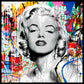 Framed Canvas Print - Marilyn