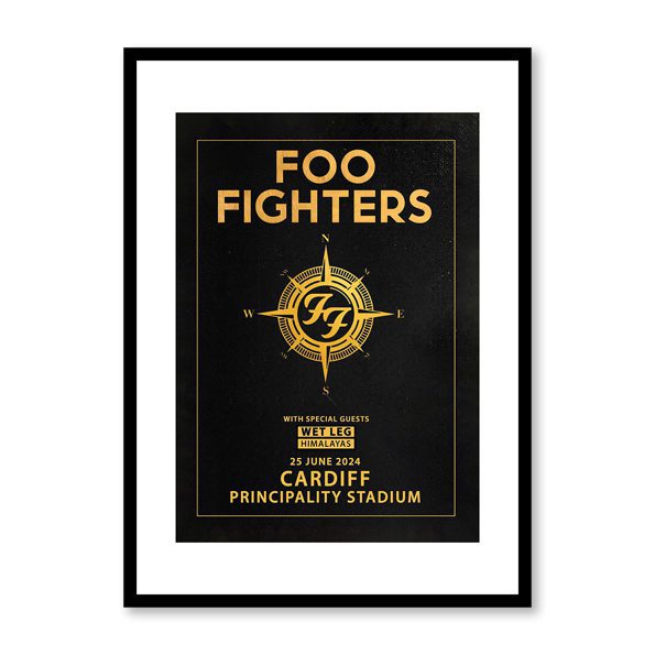 Foo Fighters Framed Print - FF0002