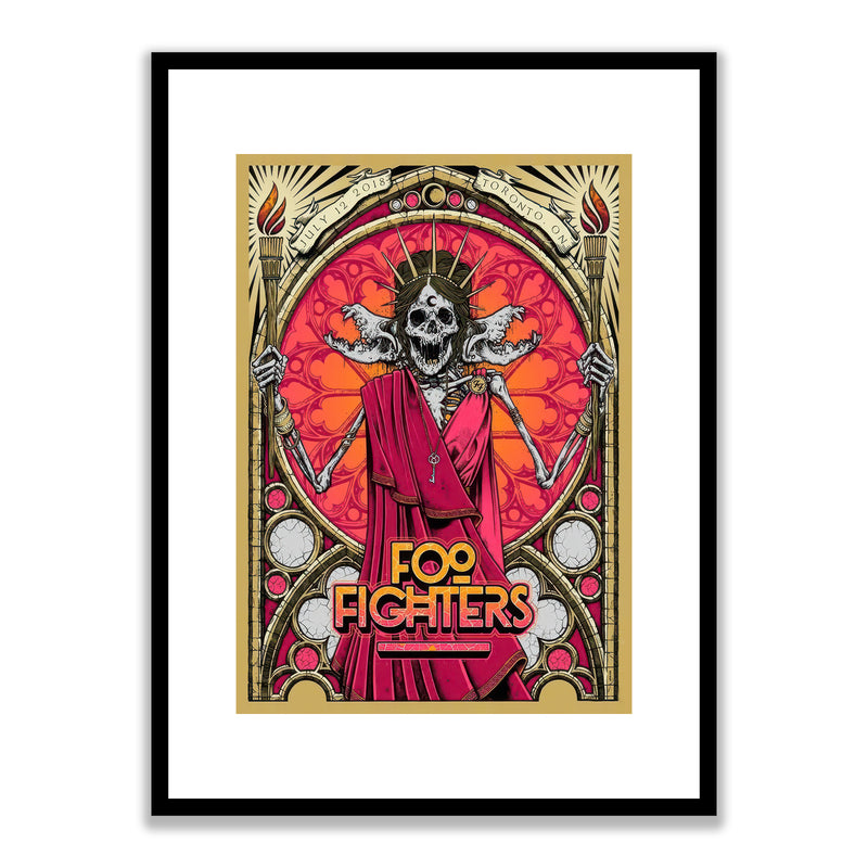 Foo Fighters Framed Print FF0009