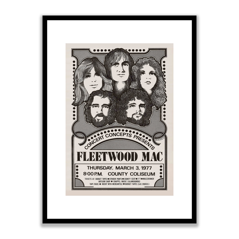 Fleetwood Mac Framed Print FM001