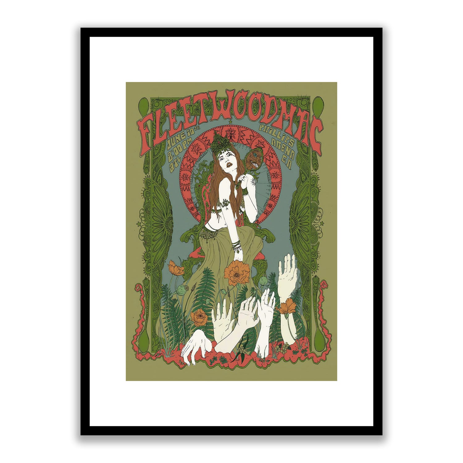 Fleetwood Mac Framed Print FM002