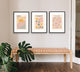 Bauhaus, Matisse, Flower Market Set of Framed Prints