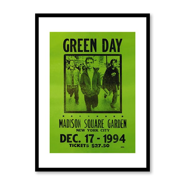 Green Day Framed Print - GD0003