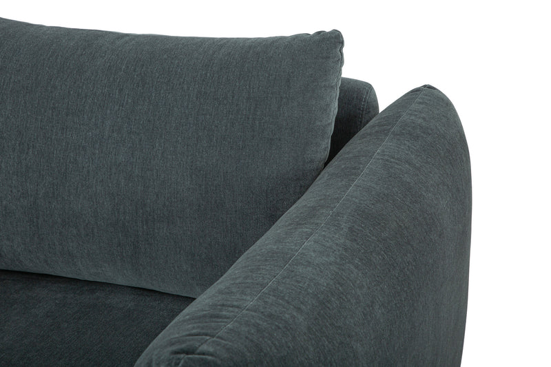 Grace Armchair - Dust Blue