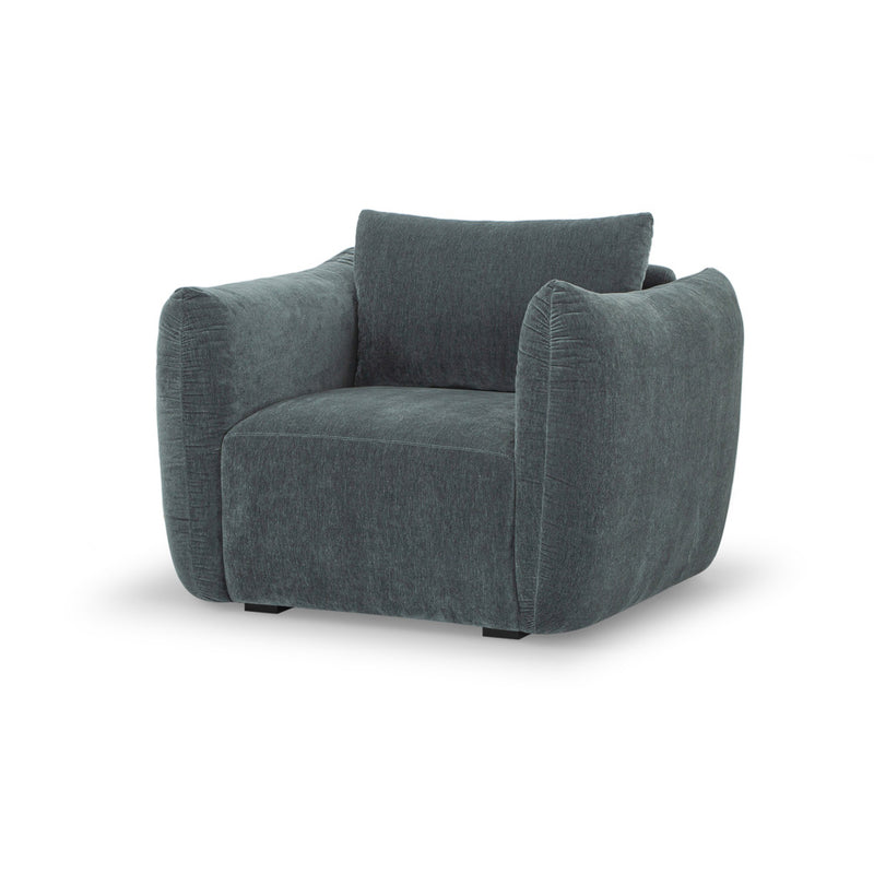 Grace Armchair - Dust Blue