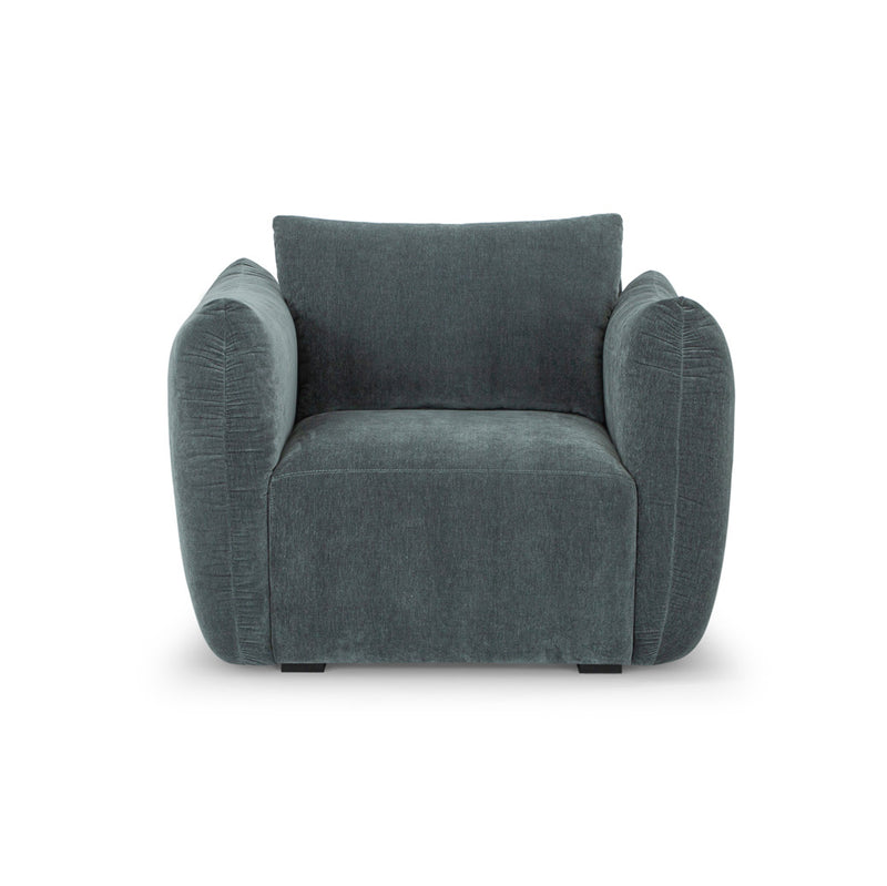 Grace Armchair - Dust Blue