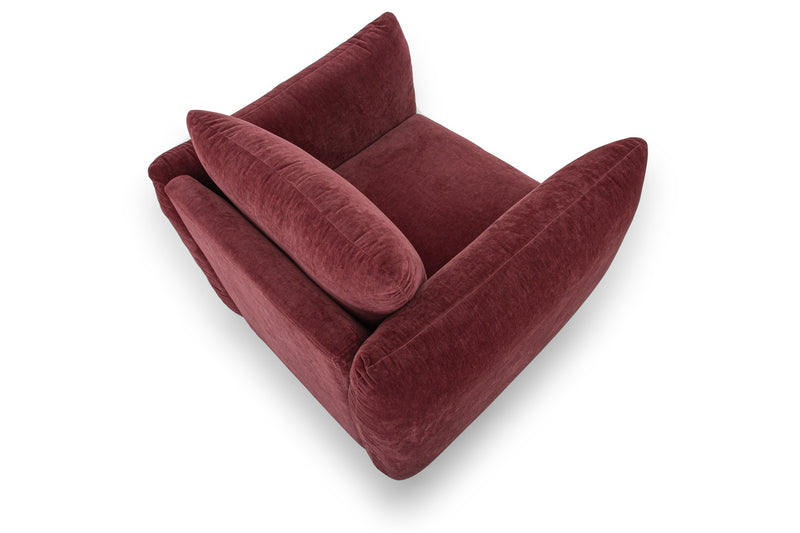 Grace Armchair - Claret