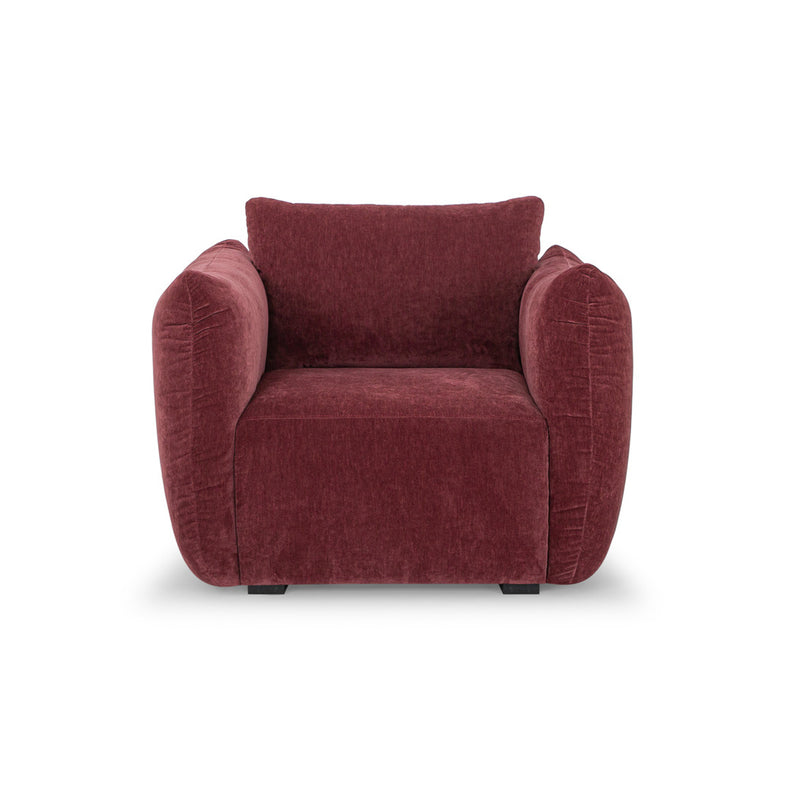Grace Armchair - Claret