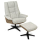 Hampton Relax Reclining chair & Footstool Fabric