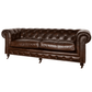 HAMPTON COURT 3 SEATER VINTAGE CIGAR