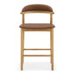 Hopper Barstool (Natural Oak) PU Sable