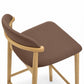 Hopper Barstool (Natural Oak) PU Sable