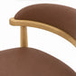 Hopper Barstool (Natural Oak) PU Sable