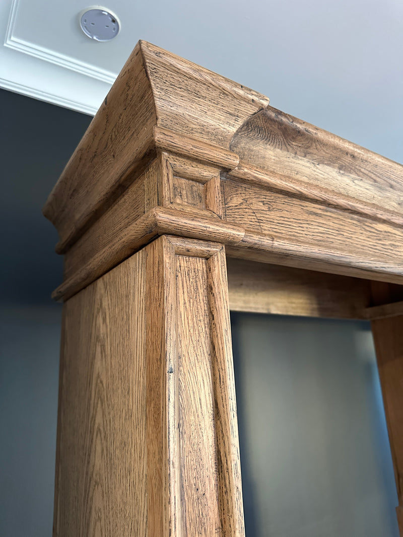 XL LIBRARY BOOKCASE W / ADJUSTABLE SHELVES - OAK
