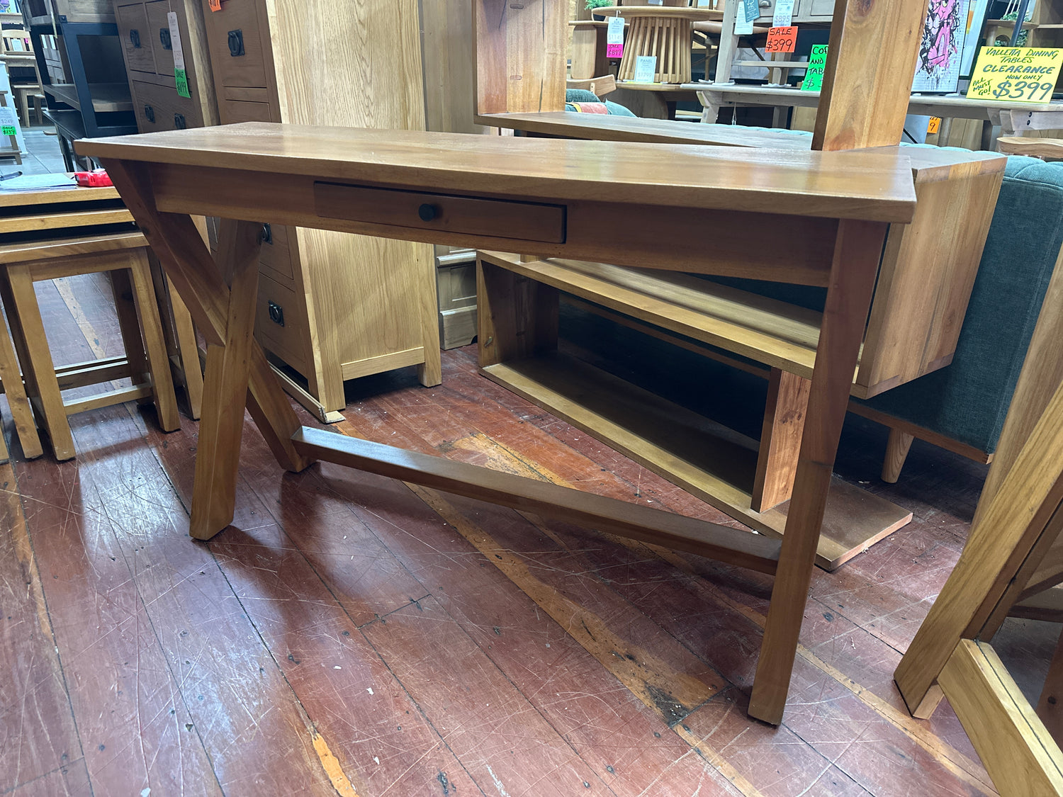 Surabaya Cross Leg Desk