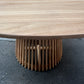 Solid Teak 1200 round Dining Table - Floor Model