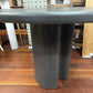 Cloud Concrete Dining Table 1m (floor model) + x6 Wagner or Zurich Dining Chairs