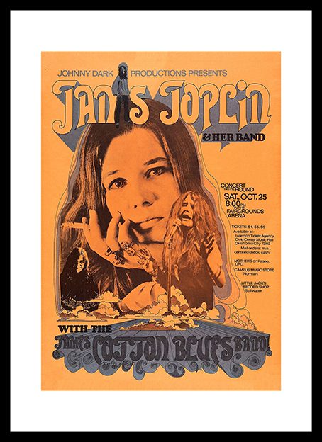 Janis Joplin Framed Print