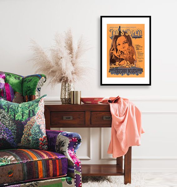 Janis Joplin Framed Print