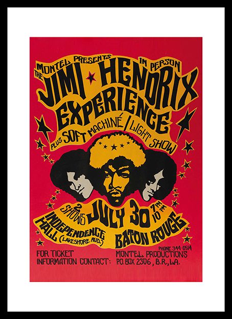 Jimi Hendrix Experience Framed Print