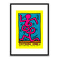 Keith Haring Montreux Jazz Festival Framed Print