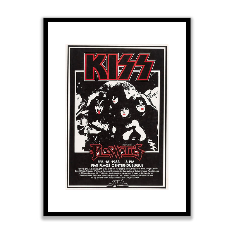 Kiss Framed Print KISS002