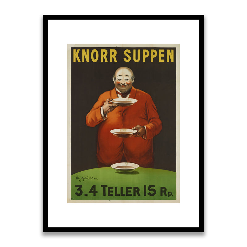 Knorr Suppen Framed Print