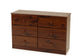 Kingston 6 Drawer Lowboy Brown