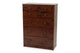 Kingston 7 Drawer Tallboy Brown