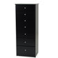 Kingston 7 Drawer Lingerie Chest Black